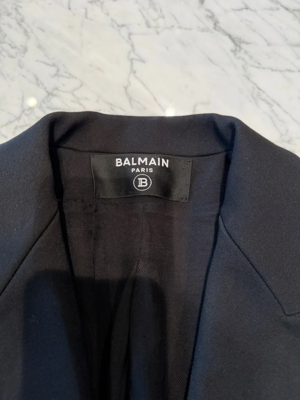 Balmain Blazer- Flap pockets Single-breasted Blazer - Picture 12 of 13